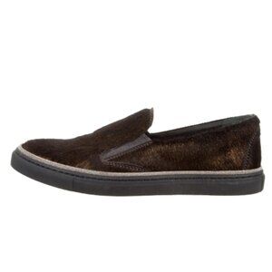 BRUNELLO CUCINELLI Ponyhair Slip-On Sneakers